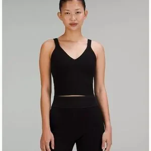lululemon athletica | Tops | Ribbed Knit Cropped Tank Top | Poshmark